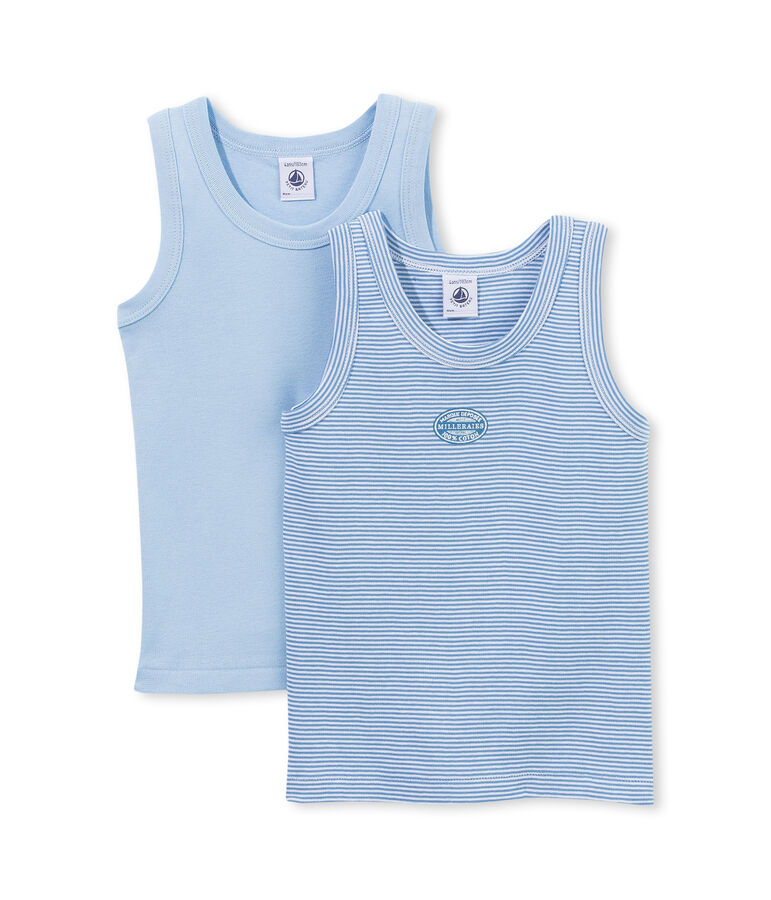 Lote de 2 camisetas mil rayas para ni&ntilde;o lote .