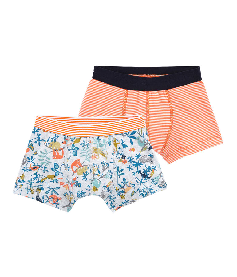 Par de b&oacute;xers para ni&ntilde;o multicolor