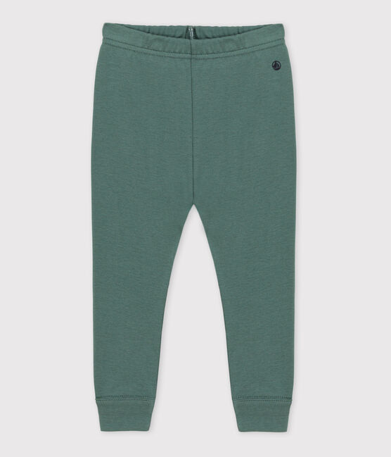 Leggings de algodón para bebé verde VALLEE