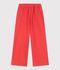 Pantal&oacute;n denim infantil rojo