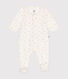 Pijama de terciopelo para bebé