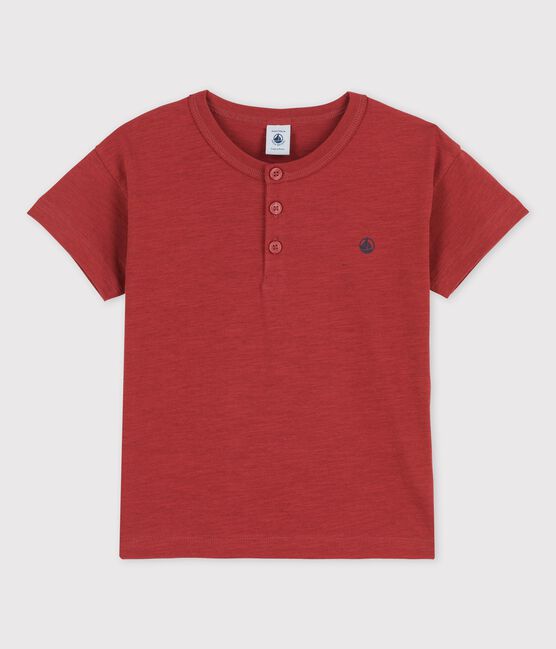 Camiseta de manga corta para niño/niña marron OMBRIE