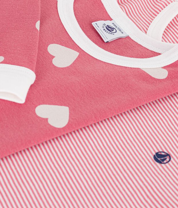 Juego de pijamas infantiles de algod&oacute;n con estampado multicolor