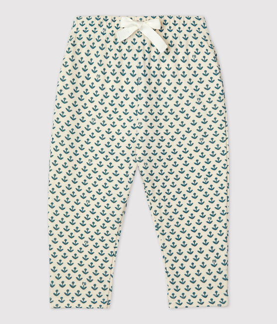 Pantalón de tejido túbico de bebé blanco AVALANCHE/ BRUT