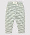 Pantalón de tejido túbico de bebé blanco AVALANCHE/ BRUT