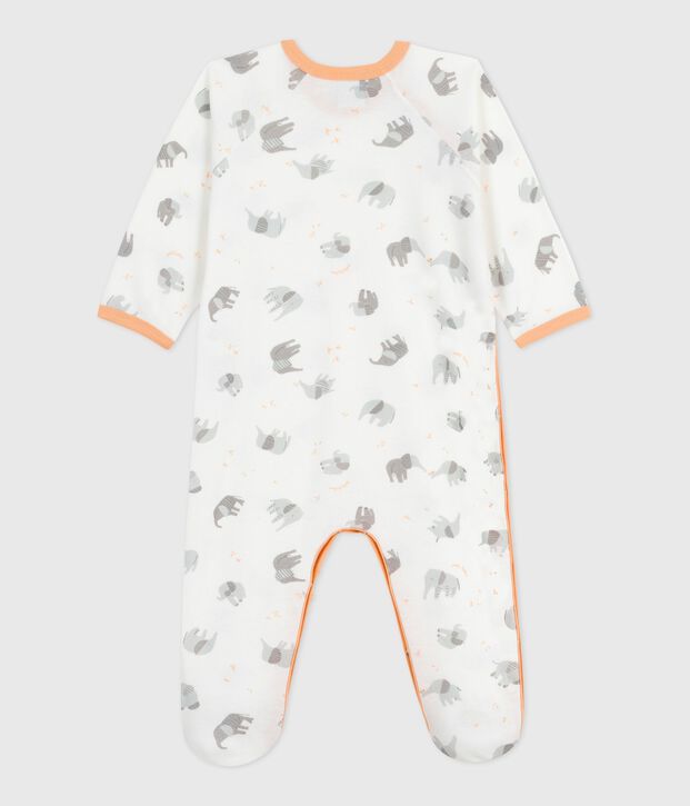 Dors bien en coton b&eacute;b&eacute; blanco/beige