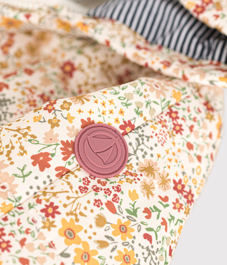 Buzo estampado para beb&eacute; crudo/multicolor