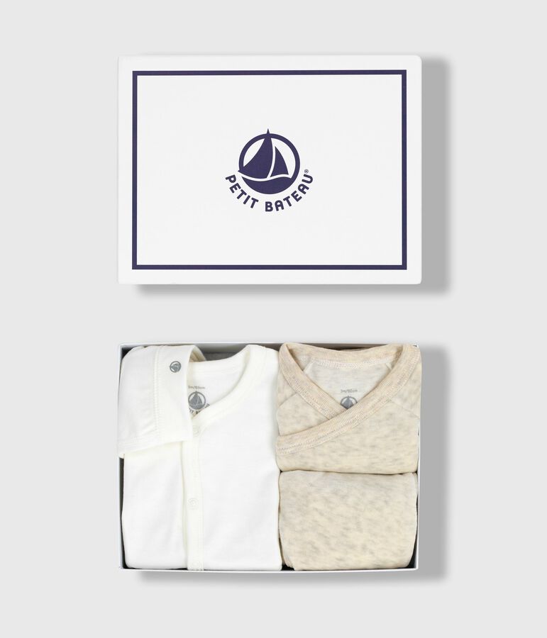 Estuche de regalo de terciopelo liso para beb&eacute; multicolor