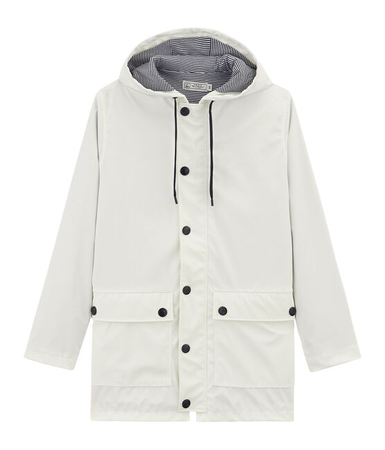 Impermeable emblemático unisex blanco MARSHMALLOW