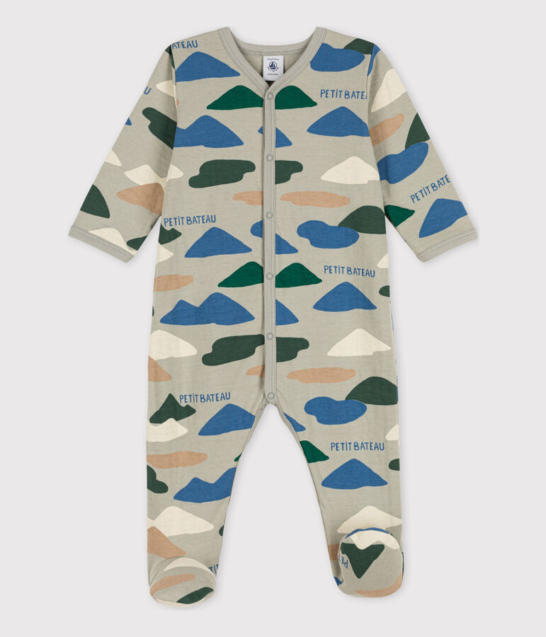 Pelele de t&uacute;bico para beb&eacute; CAMPING/ MULTICO