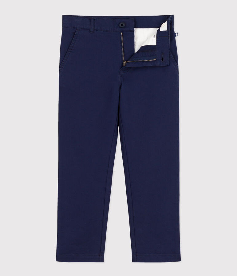 Pantal&oacute;n chino para ni&ntilde;o azul
