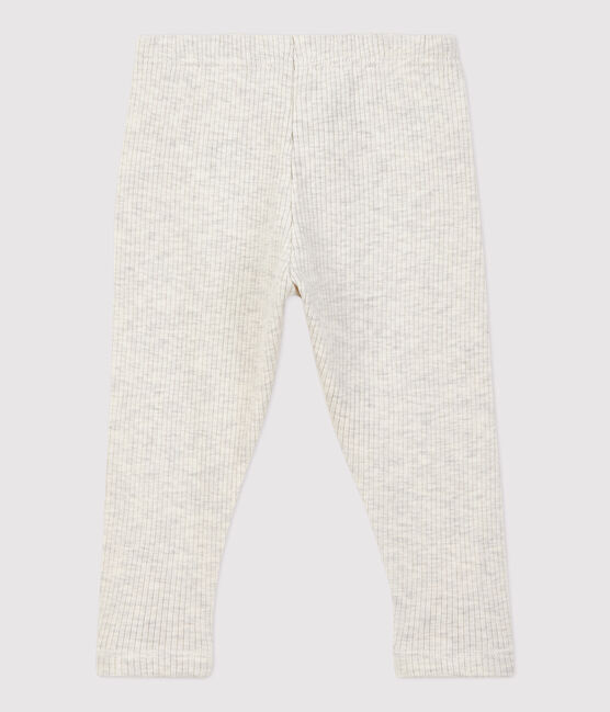 Pantalón de estilo saragüelles de algodón de bebé. beige MONTELIMAR CHINE