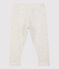 Pantalón de estilo saragüelles de algodón de bebé. beige MONTELIMAR CHINE