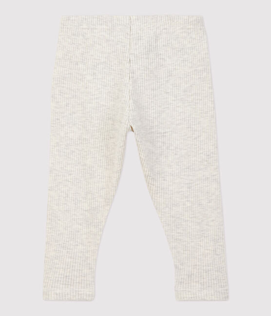 Pantalón de estilo saragüelles de algodón de bebé. beige MONTELIMAR CHINE