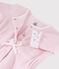 Mono largo rosa de rizo de esponja para bebé rosa JOLI