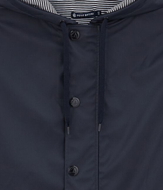 Impermeable emblemático unisex azul SMOKING