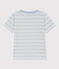 Camiseta de algodón a rayas para niño GOMME/ MARSHMALLOW