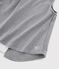 Camiseta de tirantes deportiva para niña gris SUBWAY CHINE