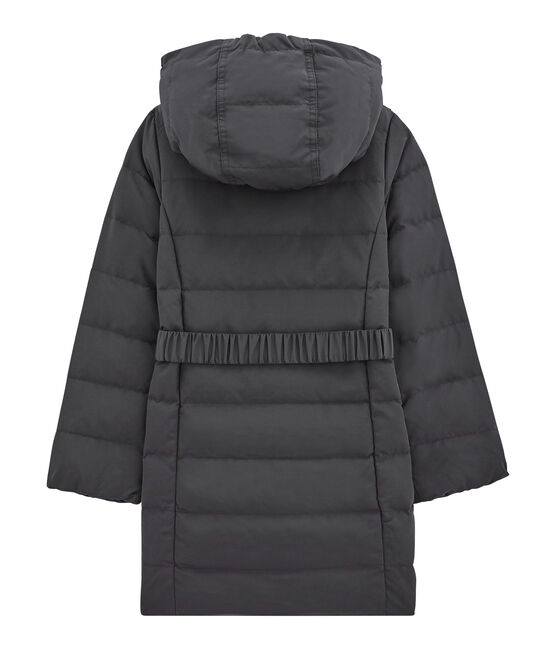 Doudoune para niña con capucha gris CAPECOD