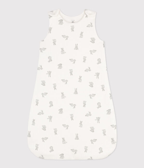 Saco de algodón con conejos TOG 2 blanco MARSHMALLOW/gris GRIS