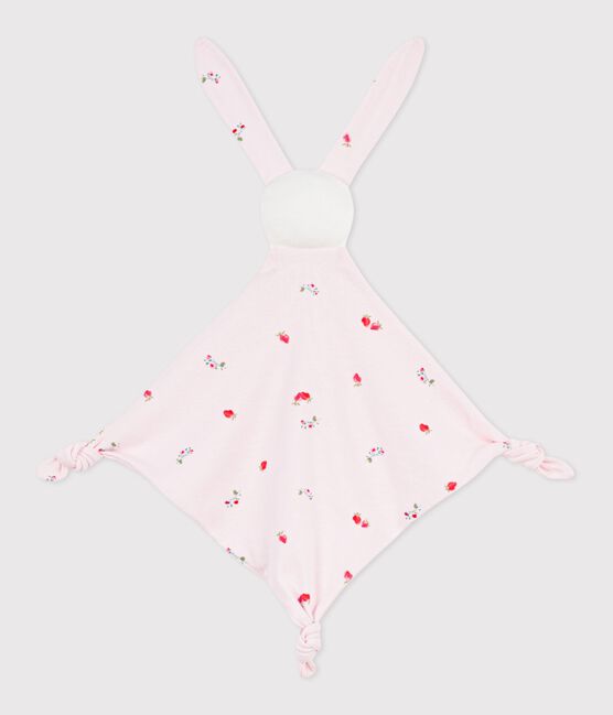 Doudou de algodón con estampado de flores para bebé rosa BARELY/ MULTICO