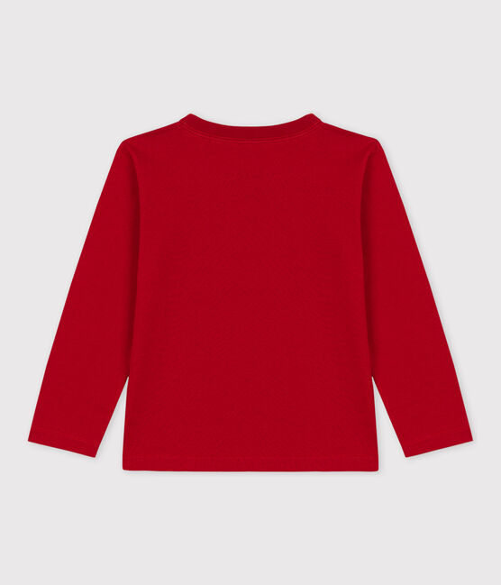 Camiseta de algodón de manga larga de niño STOP