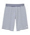 Short rayado para niño blanco ECUME/azul MEDIEVAL
