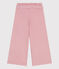 Pantalón infantil de mezcla de algodón y lyocell. rosa CHARME