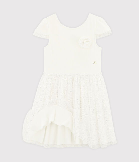 Vestido de ceremonia de niña blanco MARSHMALLOW