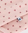 Pijama de algodón estampado para bebé rosa SALINE/ ROSEWOOD