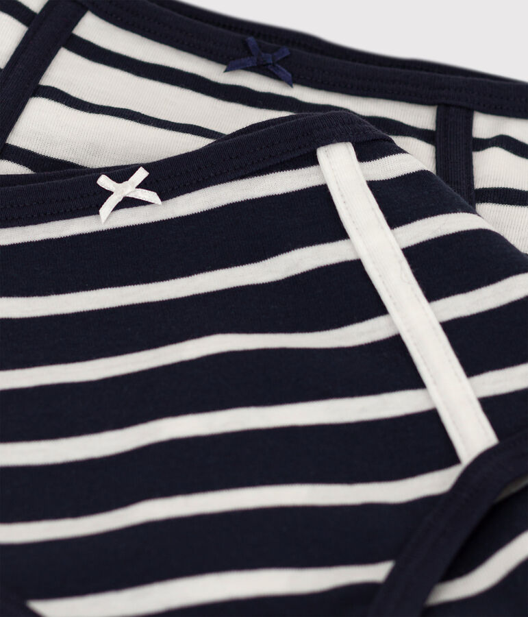 Juego de 2 braguitas de algod&oacute;n de talle alto de mujer Variante 1 PACK