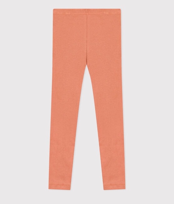 Leggings de algodón de niña rosa SIENNA