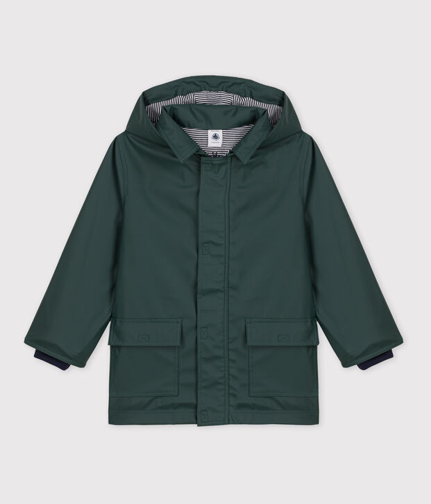 CHUBASQUERO IC&Oacute;NICO RECICLADO DE NI&Ntilde;A/NI&Ntilde;O verde