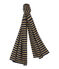 Bufanda a rayas para mujer azul SMOKING/amarillo BRINDILLE SATIN