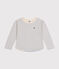Camiseta de manga larga de túbico para niño. blanco AVALANCHE/ SKY CHINE
