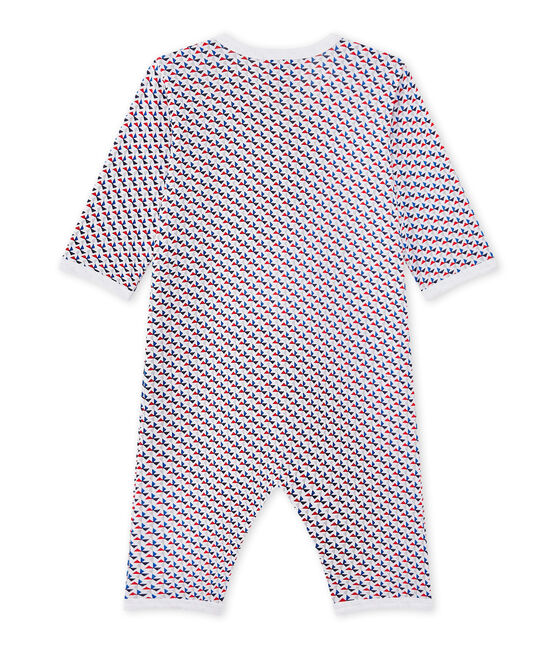 Pijama sin pies para bebé niño blanco ECUME/blanco MULTICO