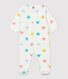 Mono pijama con corazones de bebé de tejido polar