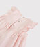 Vestido de satén de bebé. rosa MINOIS