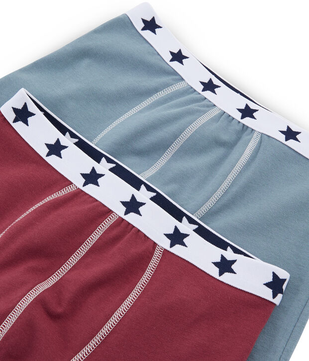 Par de b&oacute;xers para chico multicolor