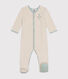 Pijama de terciopelo para bebé