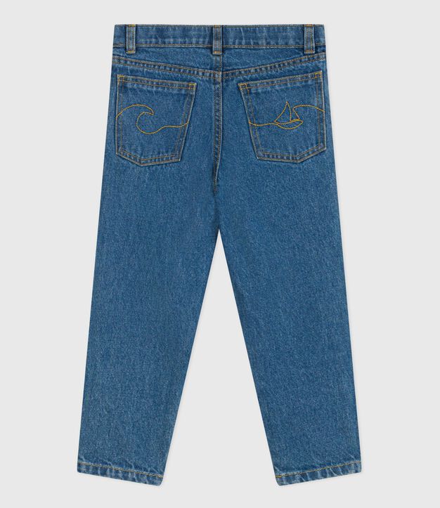Pantal&oacute;n vaquero infantil azul