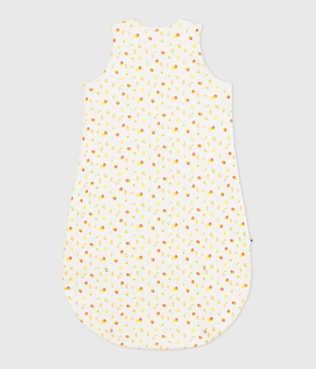 Saco para beb&eacute; de algod&oacute;n con estampado de peque&ntilde;as frutas TOG 0,5 blanco/multicolor