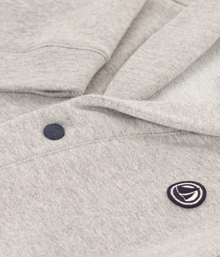 C&aacute;rdigan de algod&oacute;n para ni&ntilde;o gris CHATON CHINE