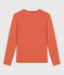 Camiseta de algodón L'ICONIQUE con cuello redondo para mujer rosa BRANDY