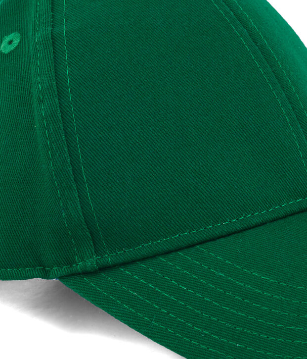 Gorra infantil unisex verde