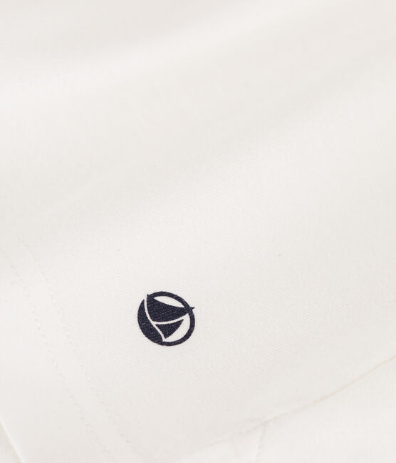 Camiseta LE BOXY de algodón para mujer blanco MARSHMALLOW