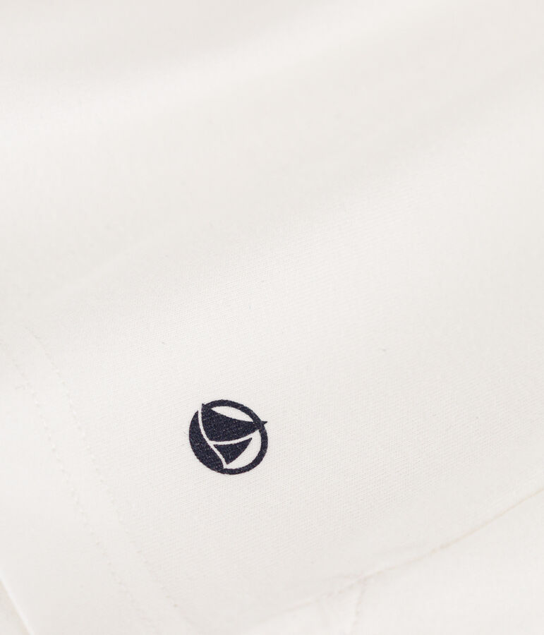 Camiseta LE BOXY de algod&oacute;n para mujer blanco