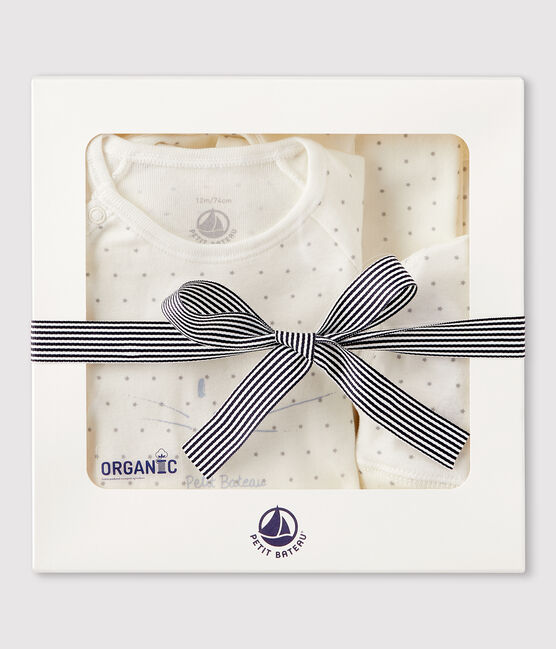 Estuche de regalo de nacimiento de punto para bebé niño variante 1
