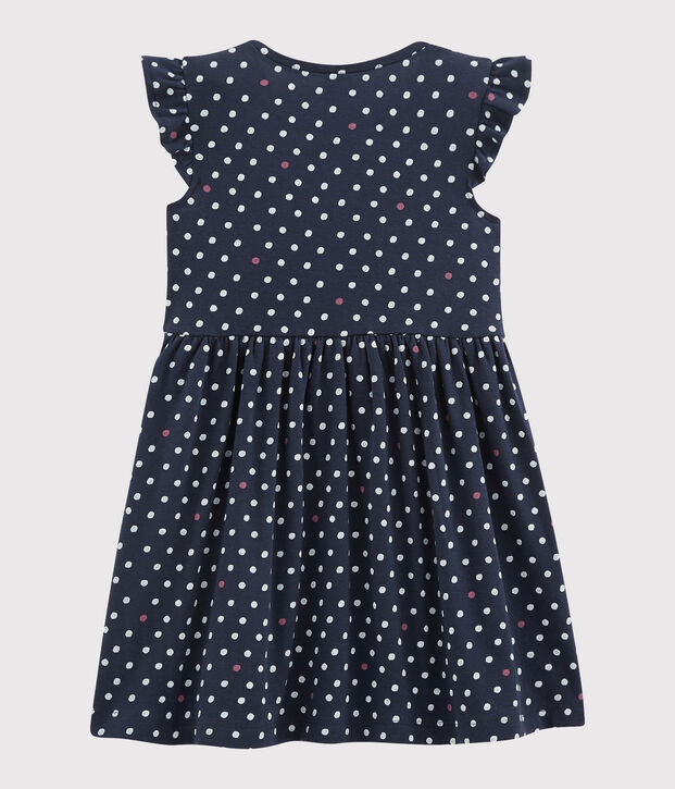 Vestido de ni&ntilde;a azul/multicolor