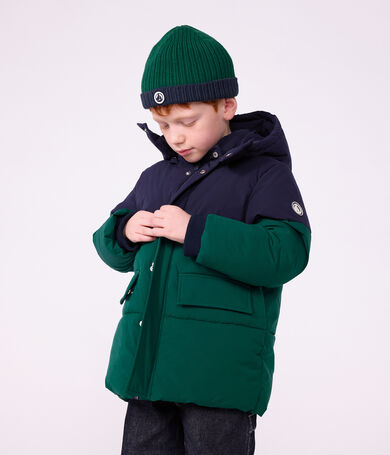 Plum&iacute;fero infantil liso colorblock
